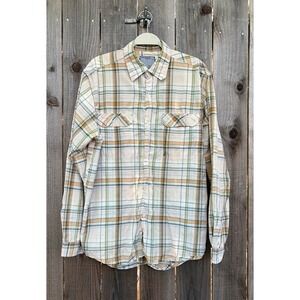 O'Neill Plaid Shirt Long Sleeve Button Up Casual Outdoors Mens‎ Size L
